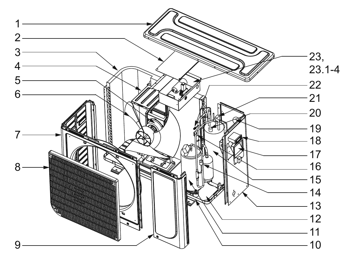 Fan motor TDK60-6H