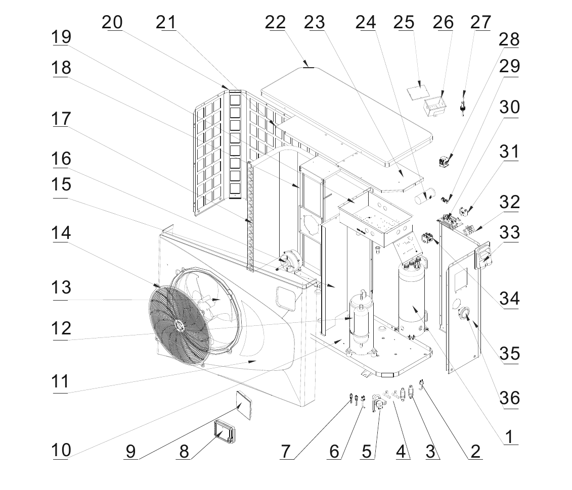 Condensator 3uF type square plugged