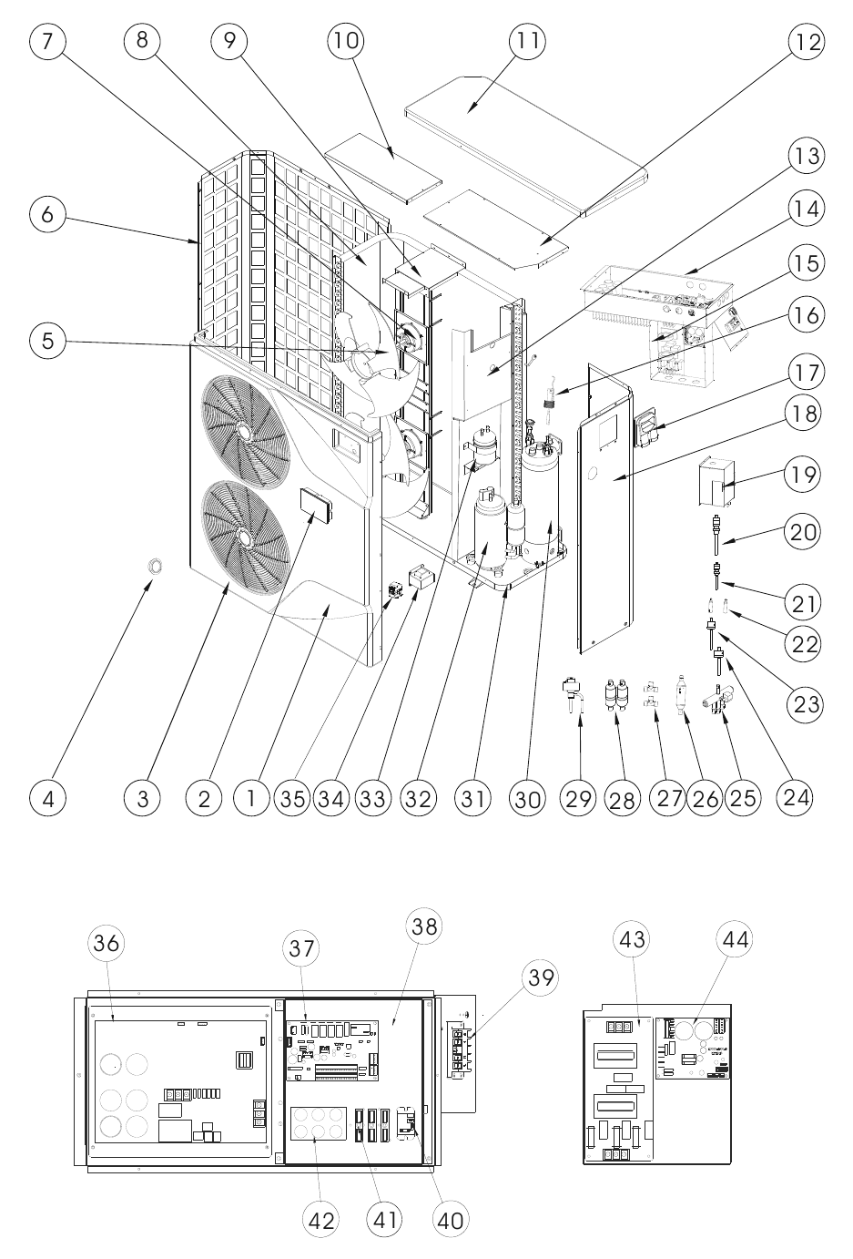 Titanium heat exchanger P26X/32