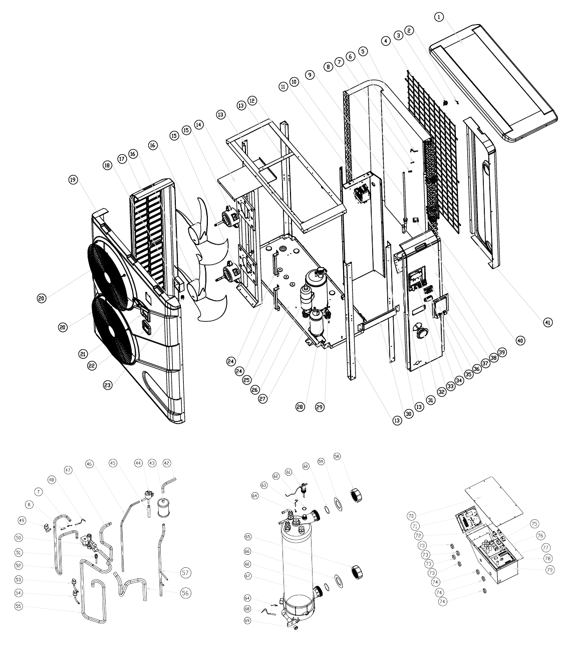 Manifold to exchanger