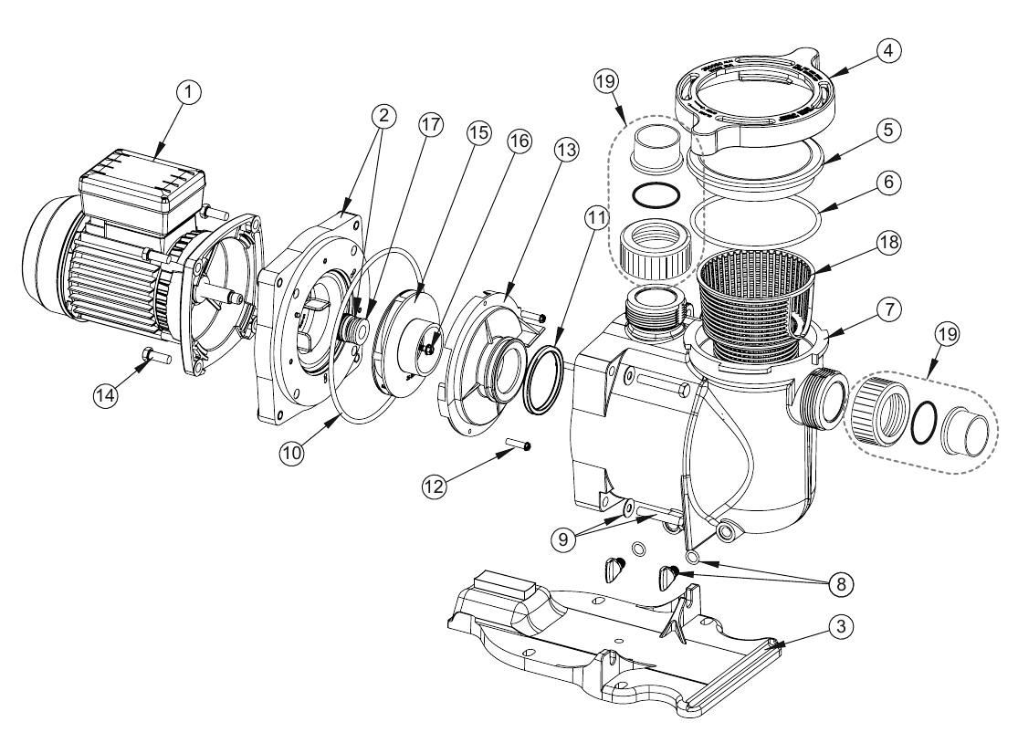 Impeller 0,37kW