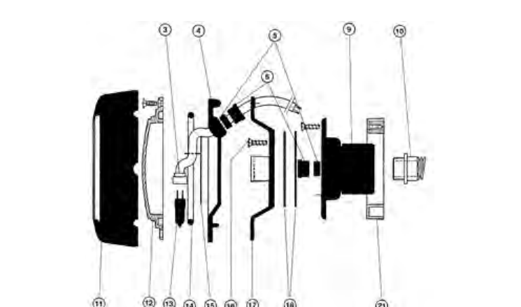 Half of the body-support gland