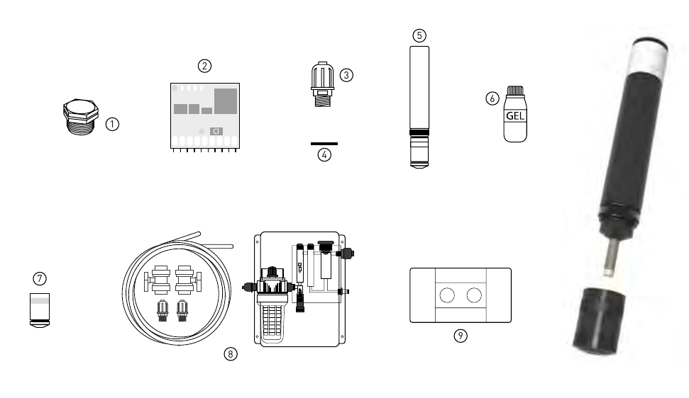 Probe holder panel for membrane probes