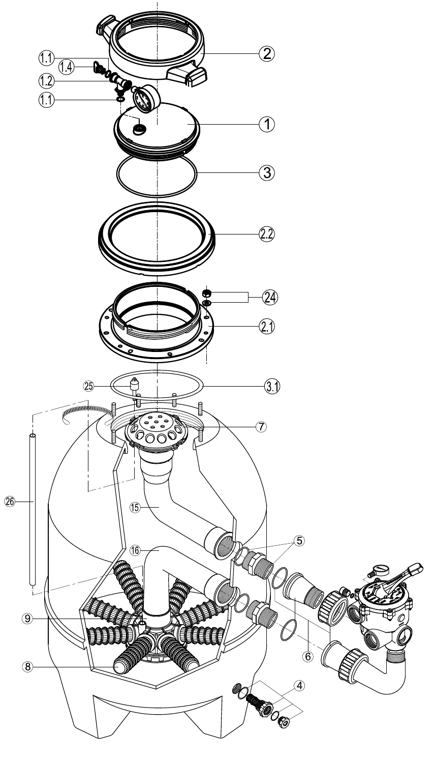 Bulkhead fitting